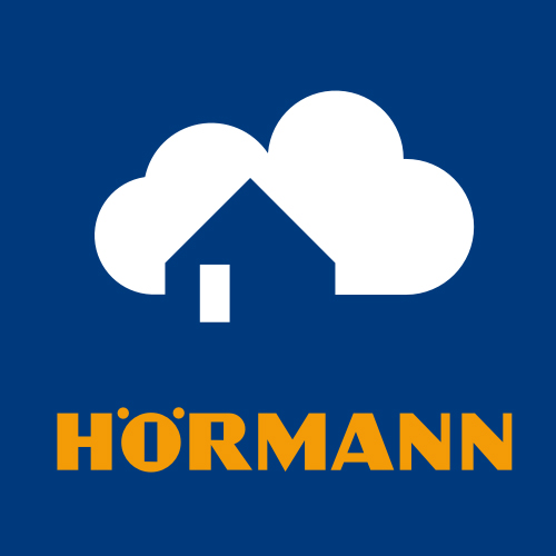 Logo automatisation porte de garage domotique HORMANN