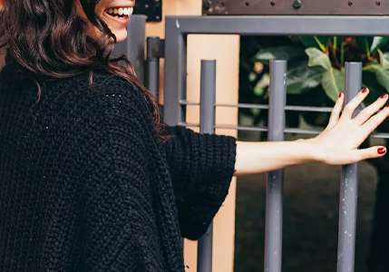 Portail moderne électronique et motorisé