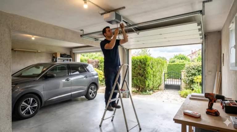Réparation porte de garage à Conflans-Sainte-Honorine — installation motorisation garage pavillon