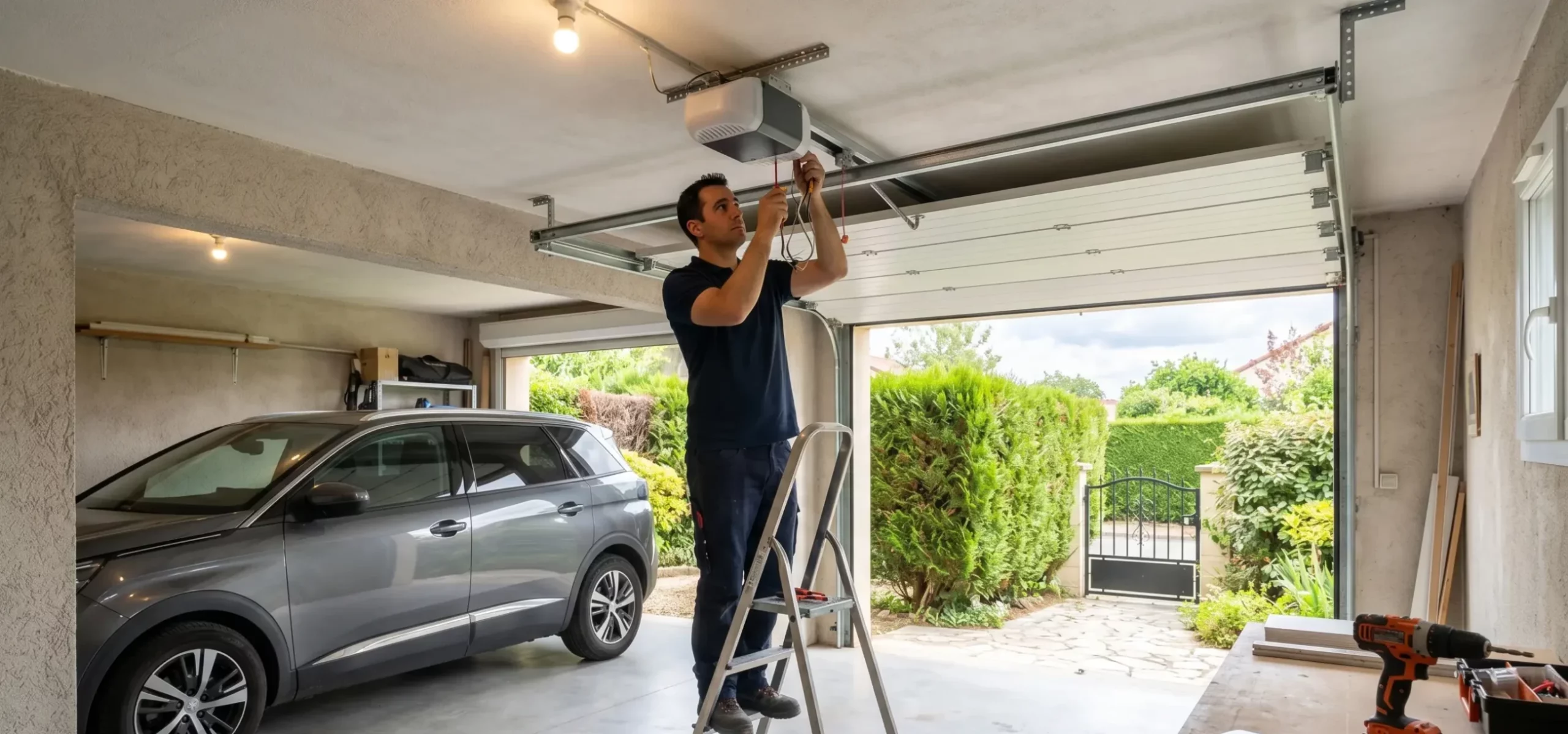Motorisation de porte de garage à Conflans-Sainte-Honorine