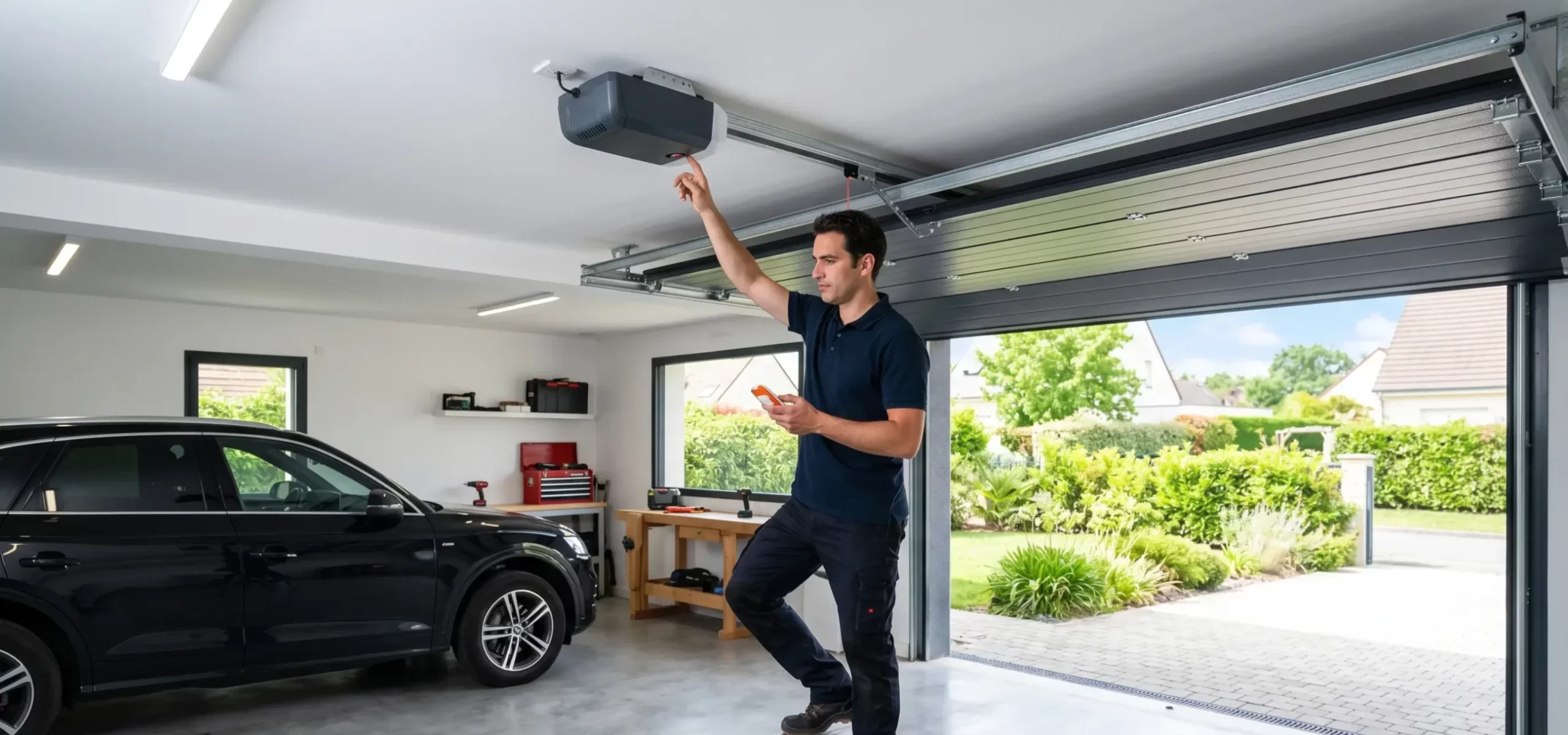 Motorisation de porte de garage à Montigny-le-Bretonneux