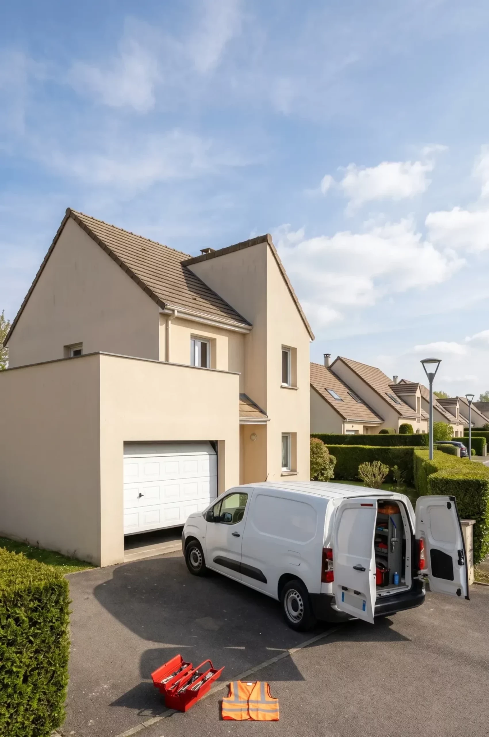 Dépannage porte de garage à Montigny-le-Bretonneux (78180) · intervention rapide DB Assistance