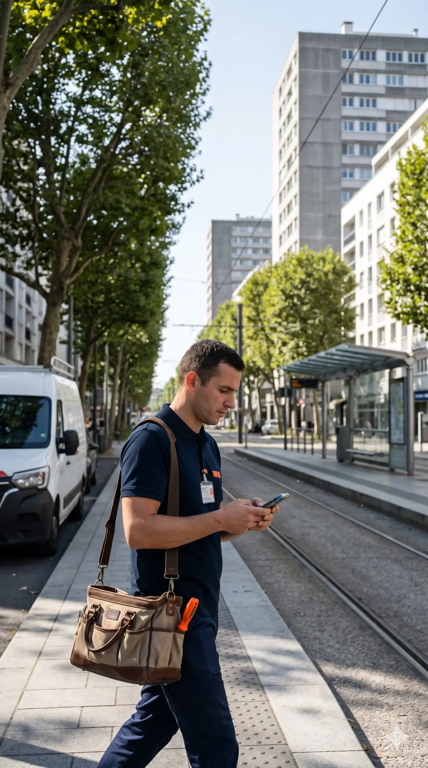 Réparation porte de garage à Vélizy-Villacoublay — technicien DB Assistance en déplacement quartier résidentiel