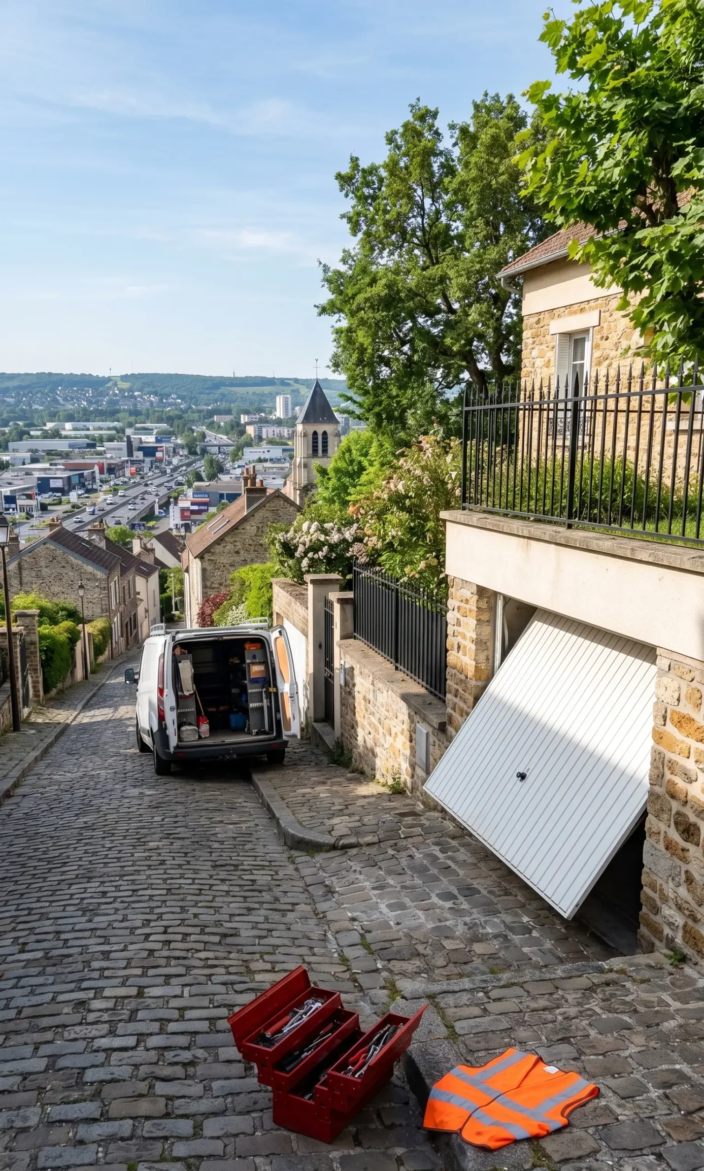 Dépannage porte de garage à Montigny-lès-Cormeilles (95370) · intervention rapide DB Assistance