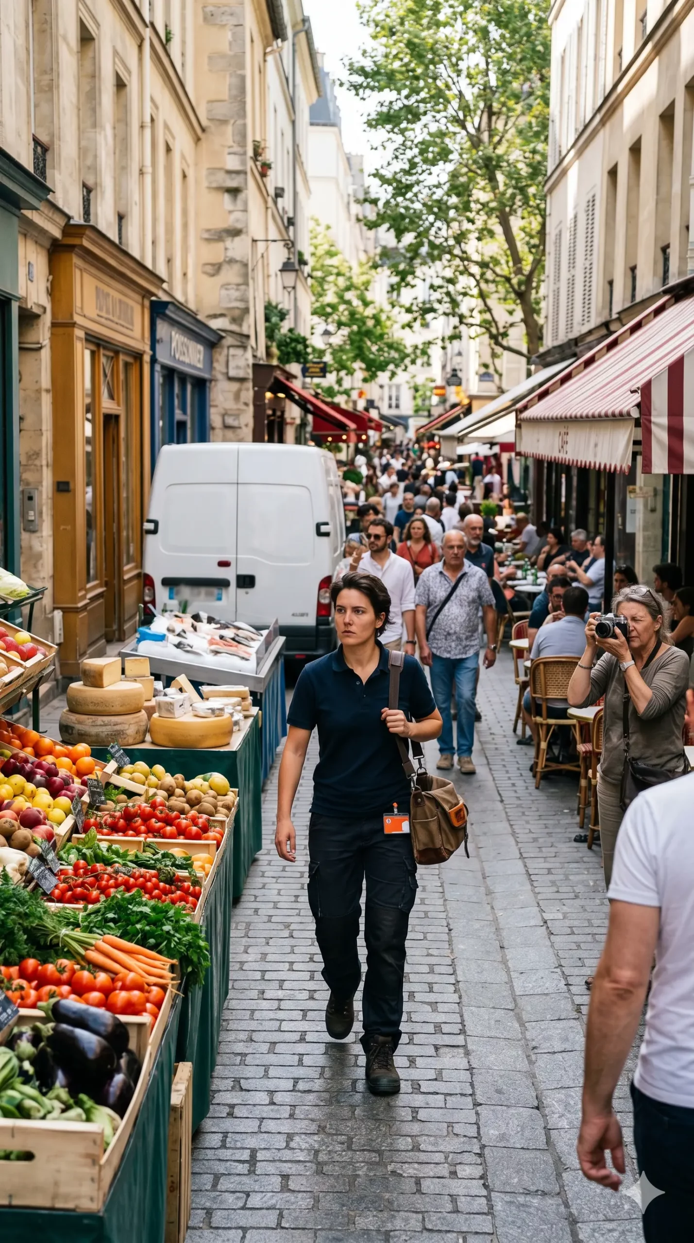 Technicien DB Assistance réparant une porte de garage à Paris 14e
