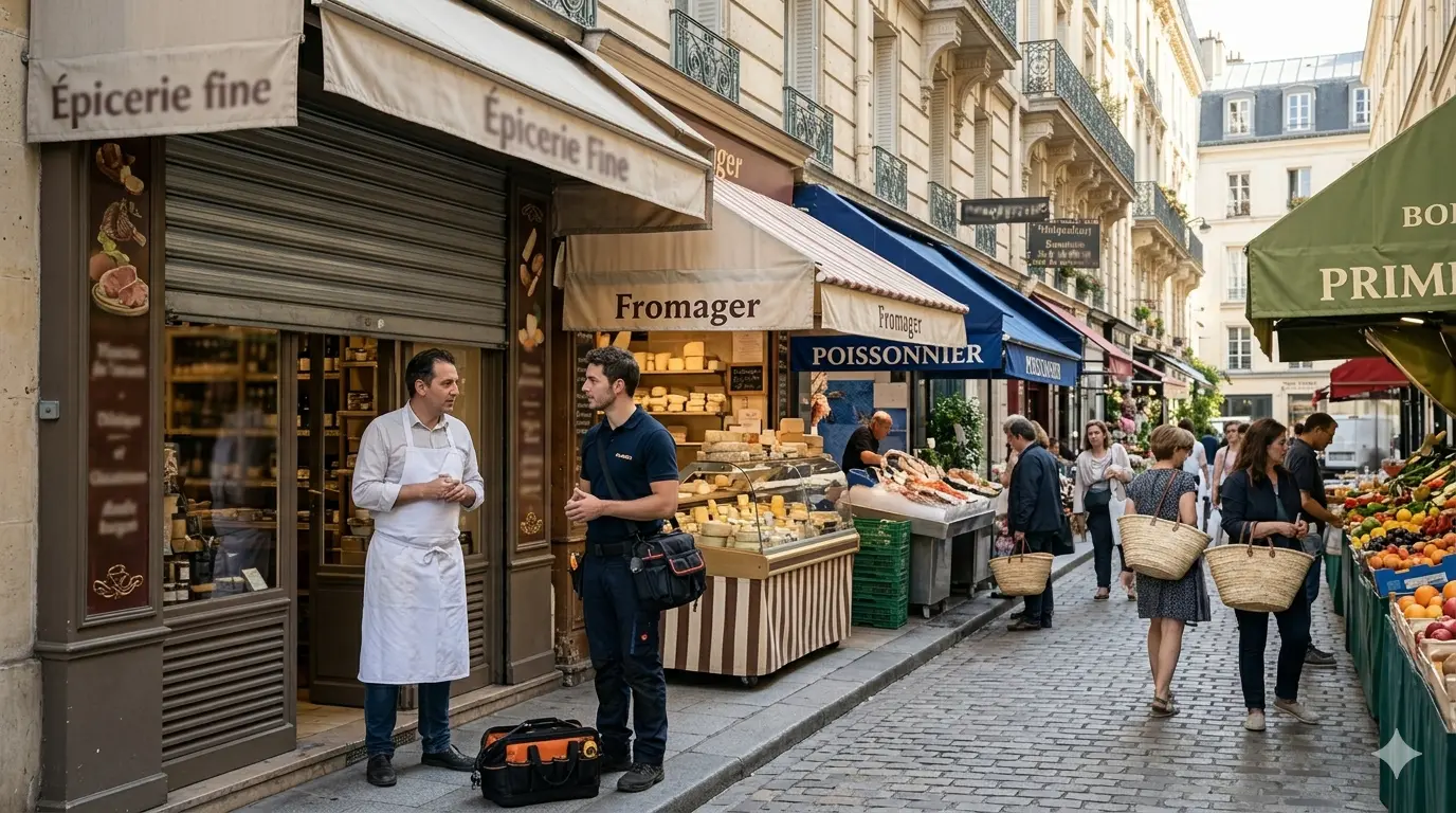 DB Assistance intervient pour les particuliers, entreprises et syndics à Paris 17e