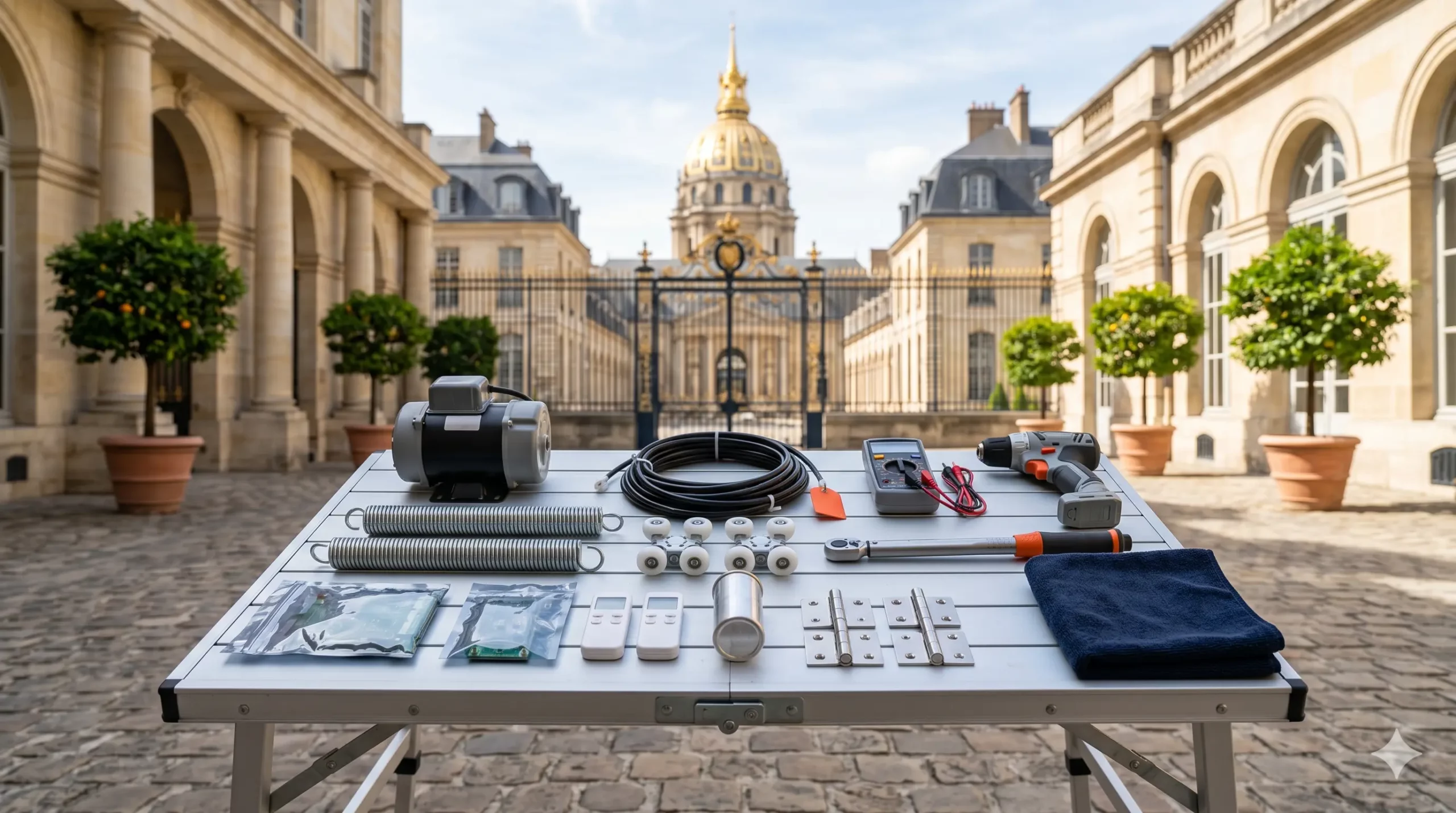 Dépannage toutes marques de porte de garage à Paris 7e