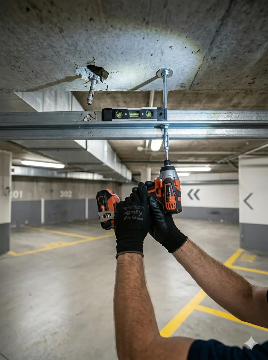 Intervention récente de réparation de porte de garage à Paris 17e (75017)