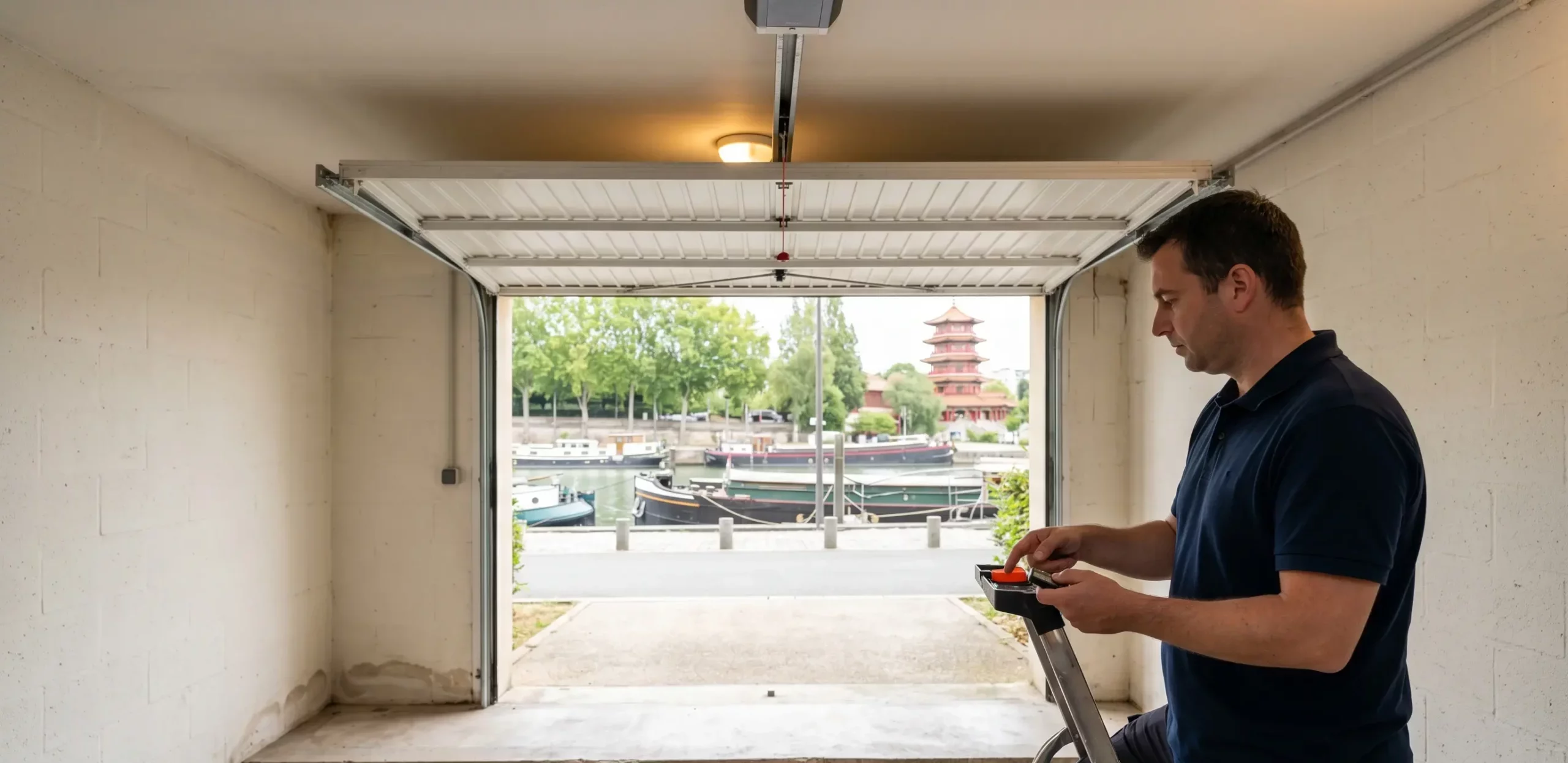 Motorisation de porte de garage à Alfortville