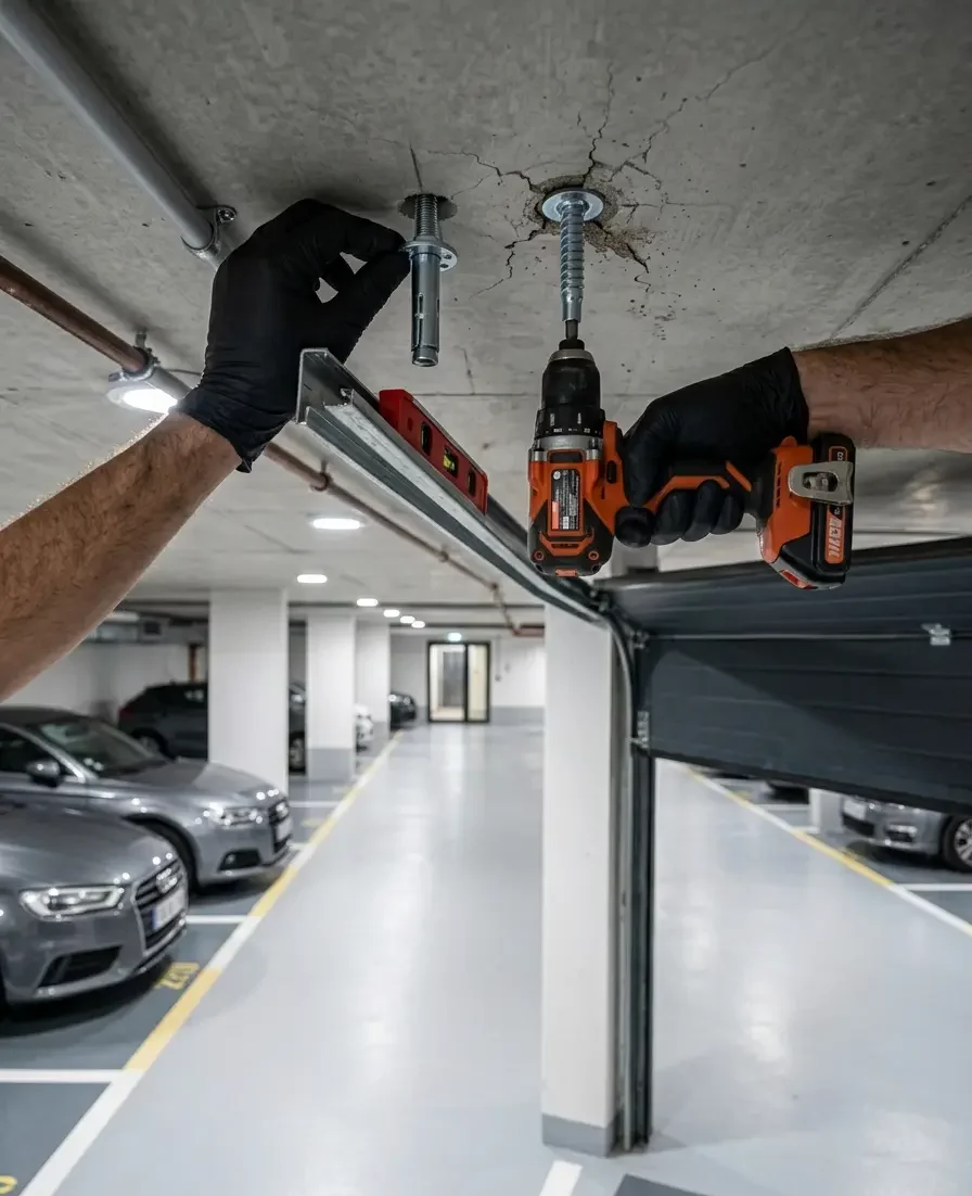 Intervention récente de réparation de porte de garage à Fontenay-sous-Bois (94120)