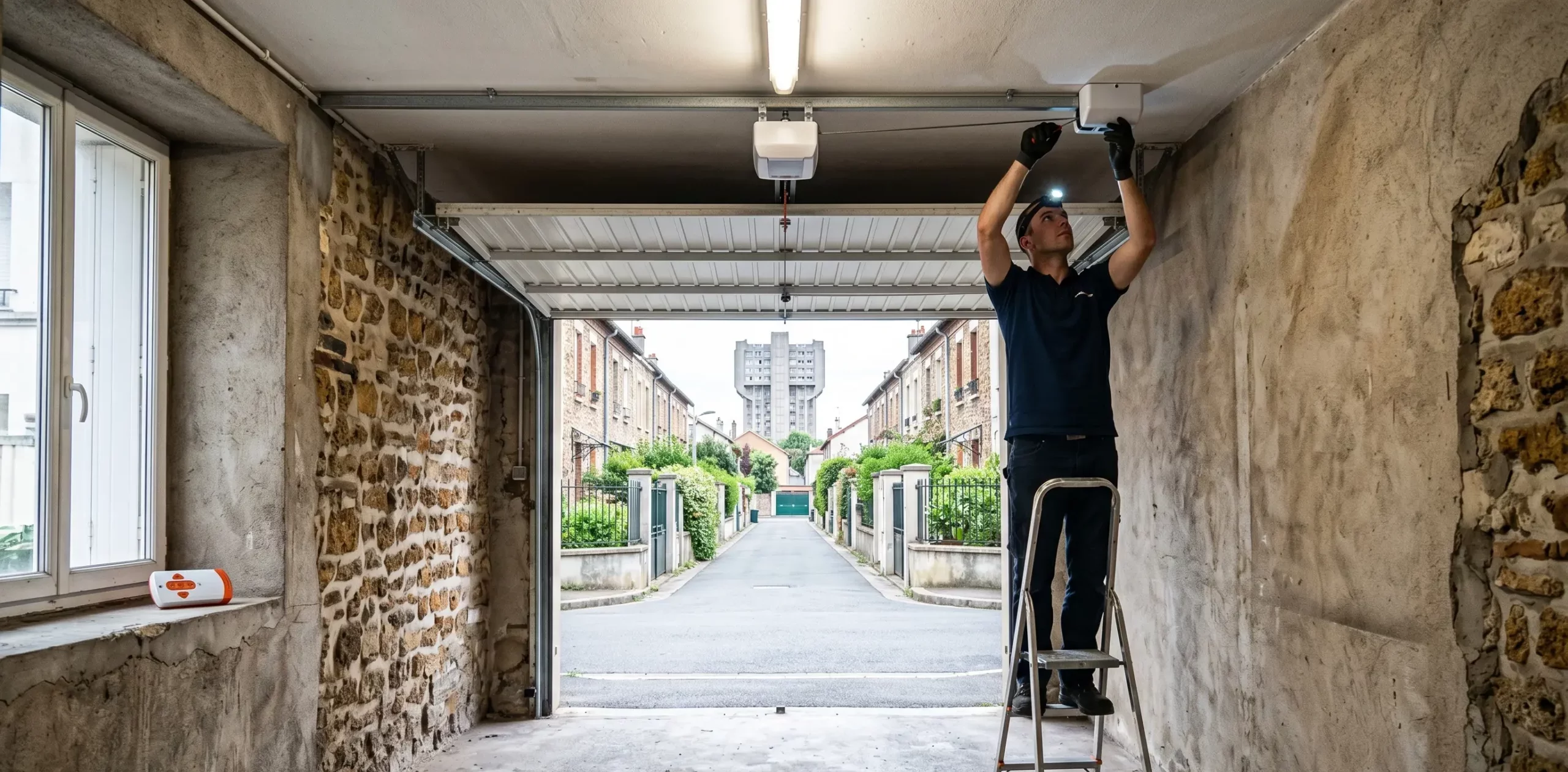 Motorisation de porte de garage à Ivry-sur-Seine