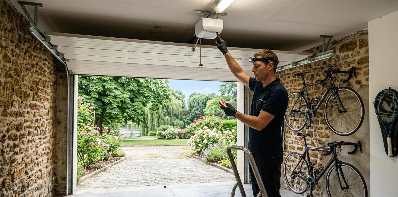 Motorisation de porte de garage à Maisons-Alfort