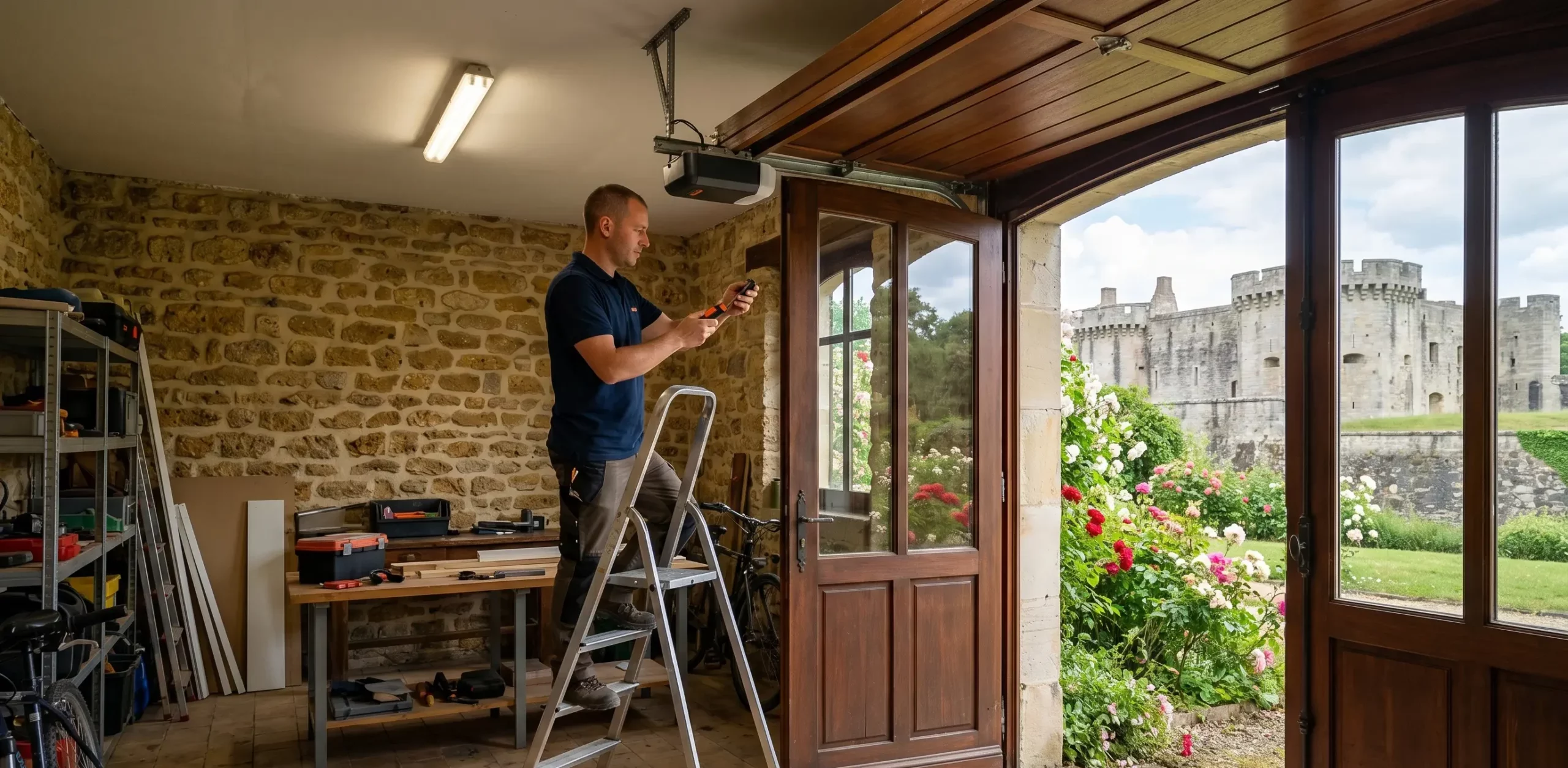 Motorisation de porte de garage à Sucy-en-Brie