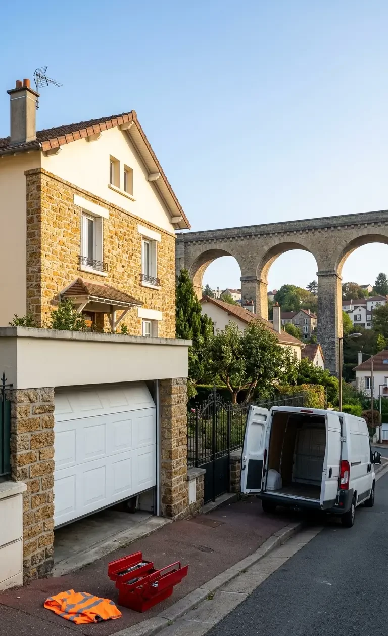 Dépannage porte de garage à Cachan (94230) · intervention rapide DB Assistance