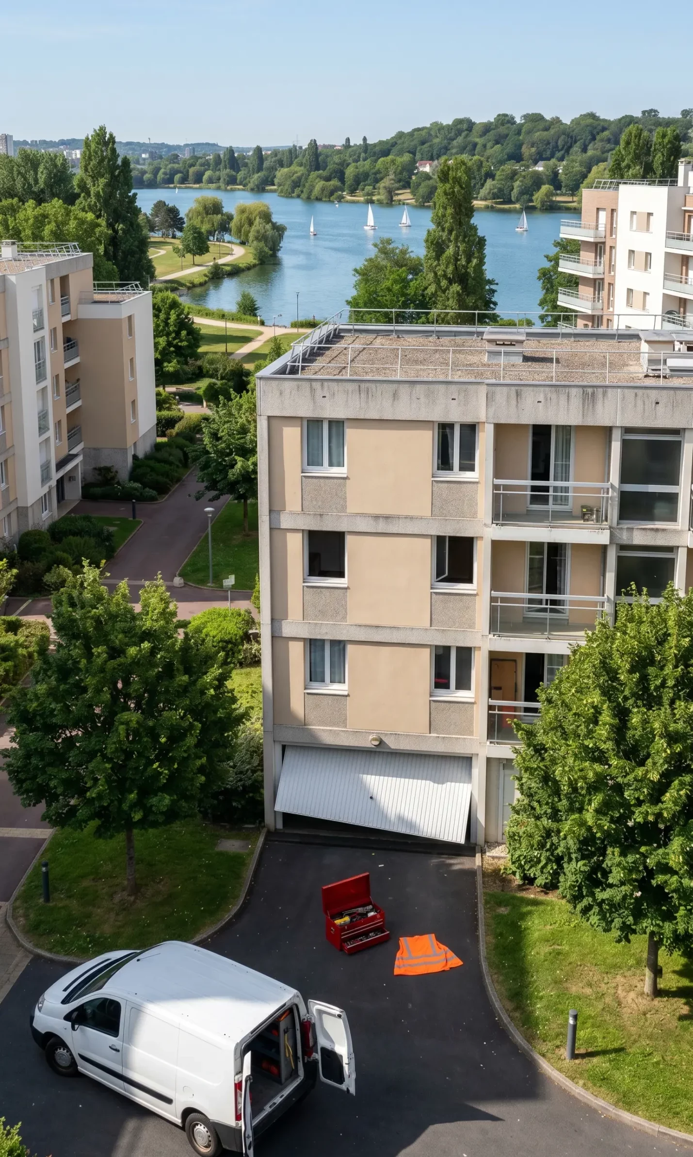 Dépannage porte de garage à Créteil (94000) · intervention rapide DB Assistance