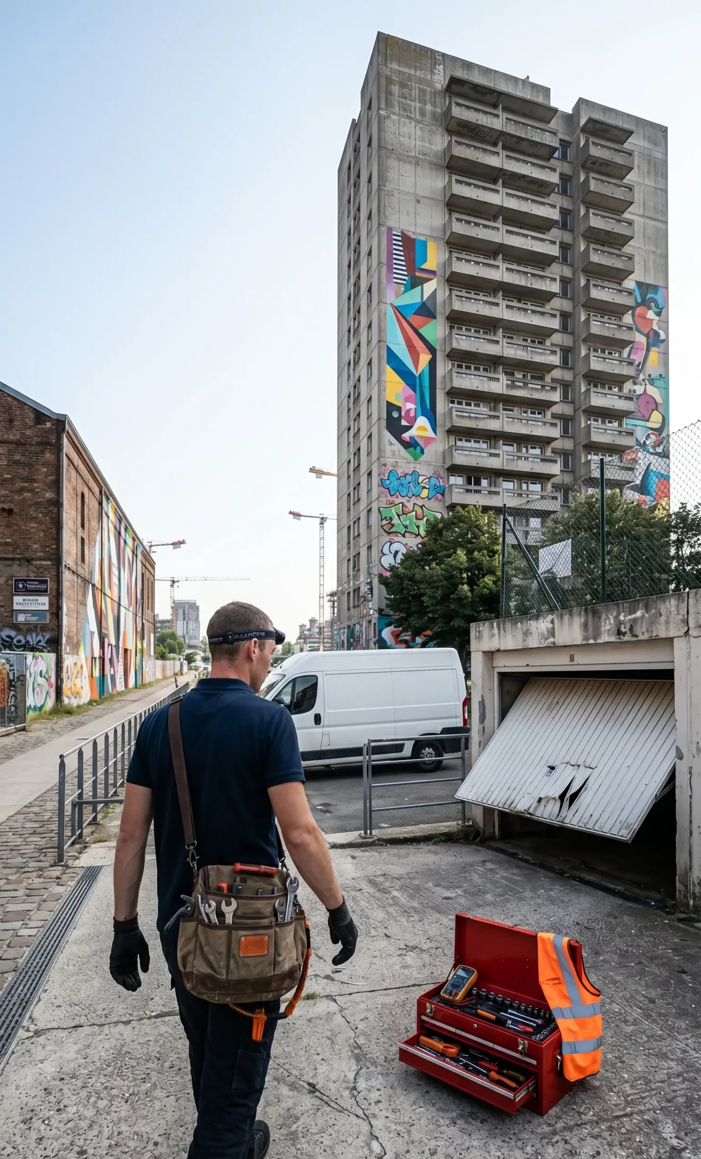 Dépannage porte de garage à Ivry-sur-Seine (94200) · intervention rapide DB Assistance