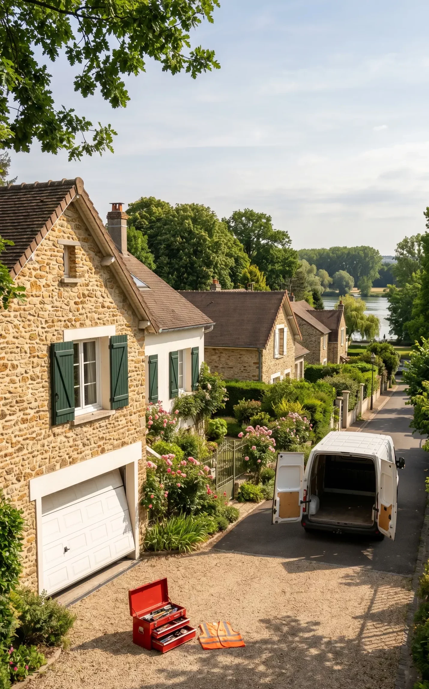 Dépannage porte de garage à Maisons-Alfort (94700) · intervention rapide DB Assistance