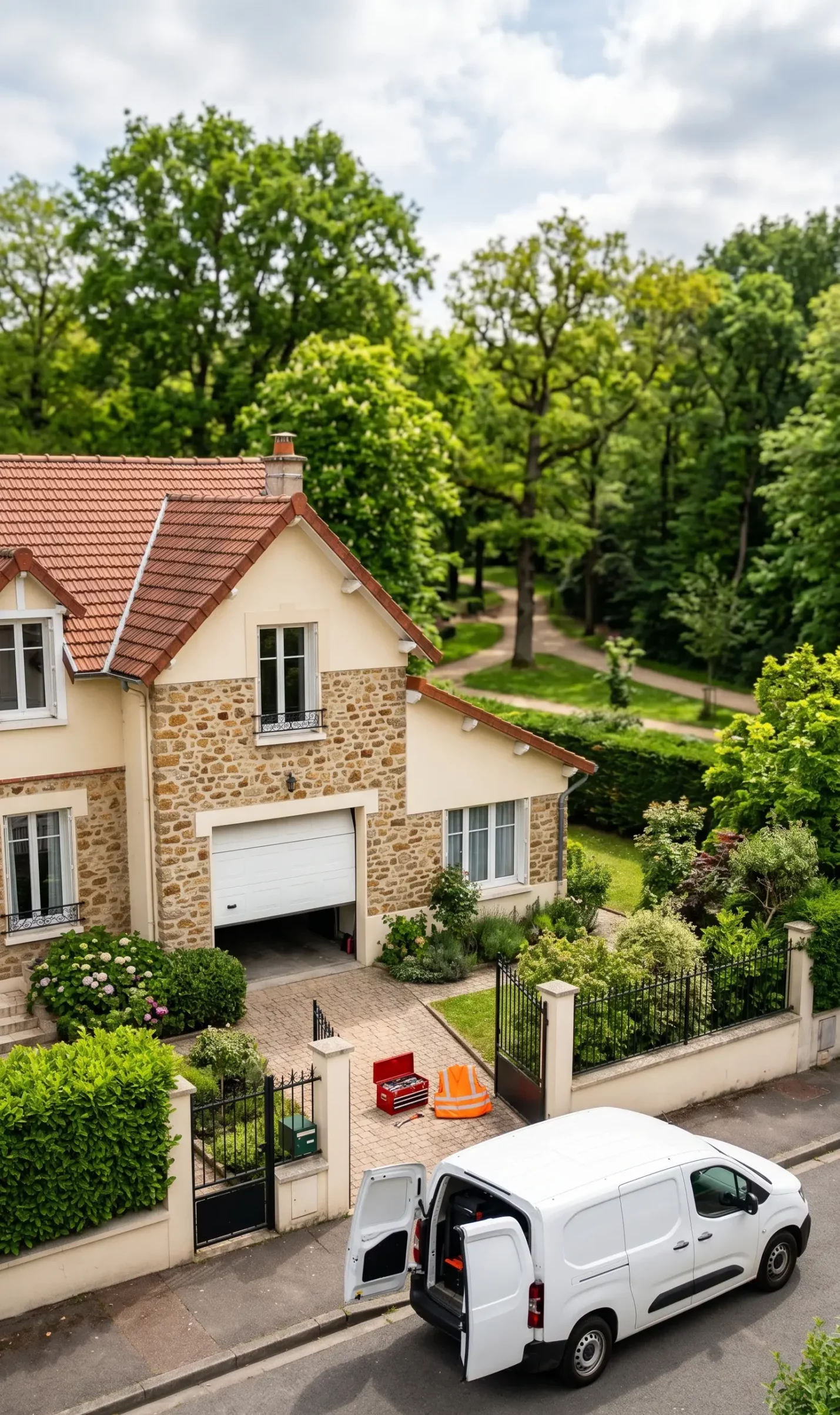 Dépannage porte de garage à Villejuif (94800) · intervention rapide DB Assistance