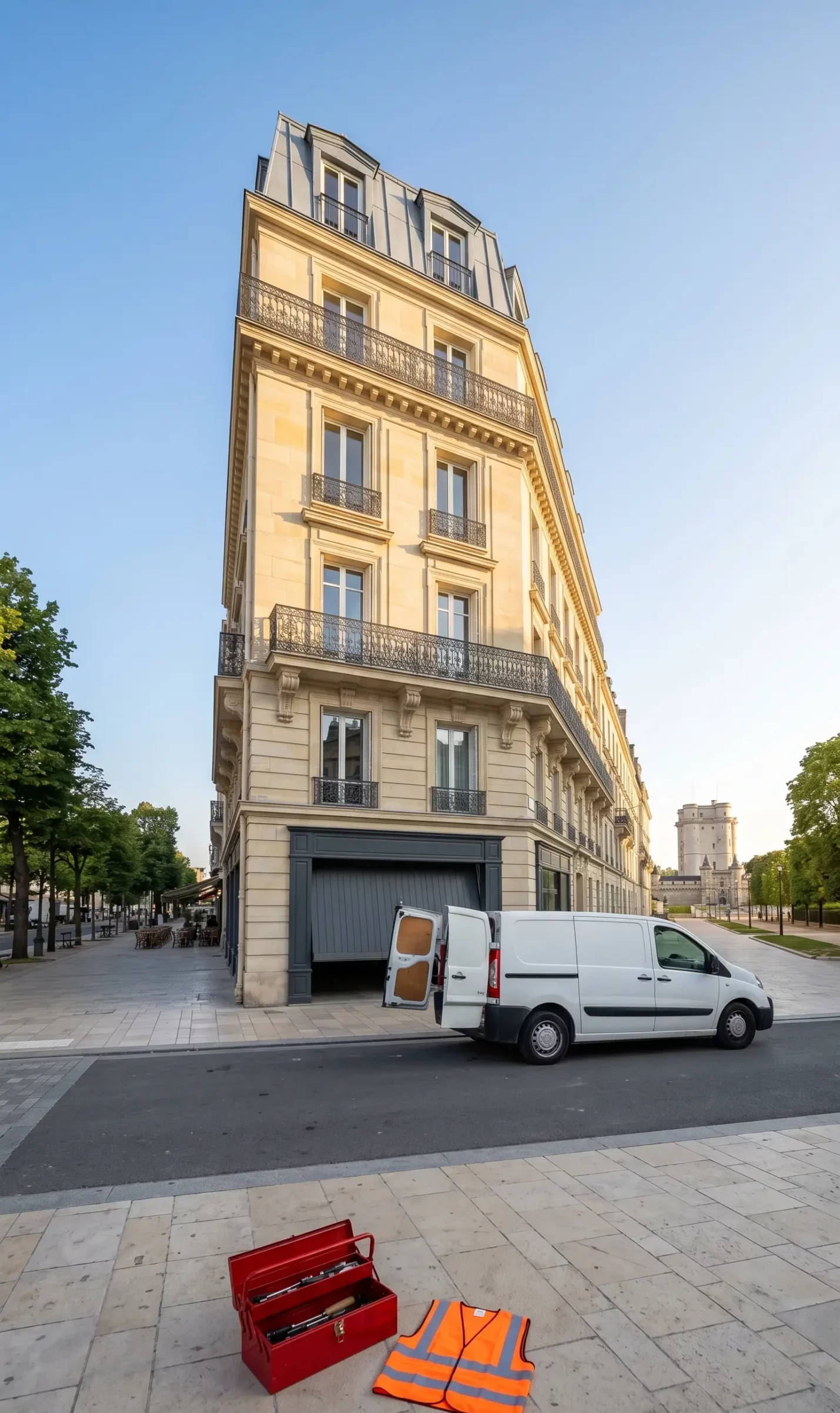 Dépannage porte de garage à Vincennes (94300) · intervention rapide DB Assistance