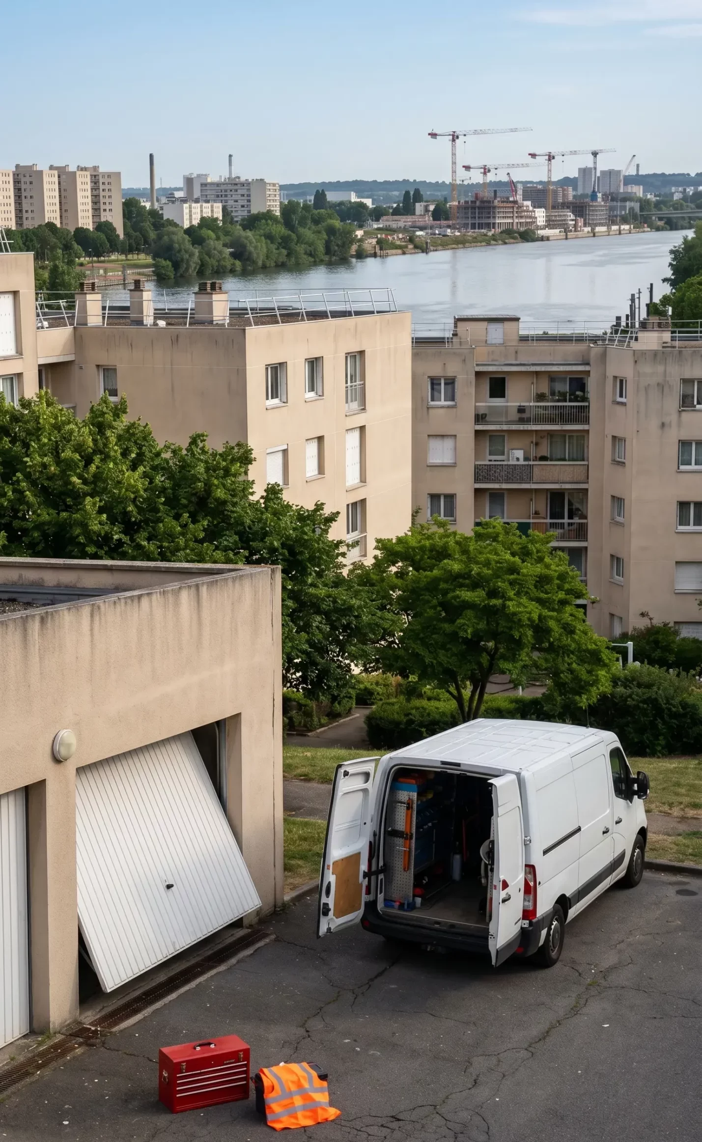 Dépannage porte de garage à Vitry-sur-Seine (94400) · intervention rapide DB Assistance