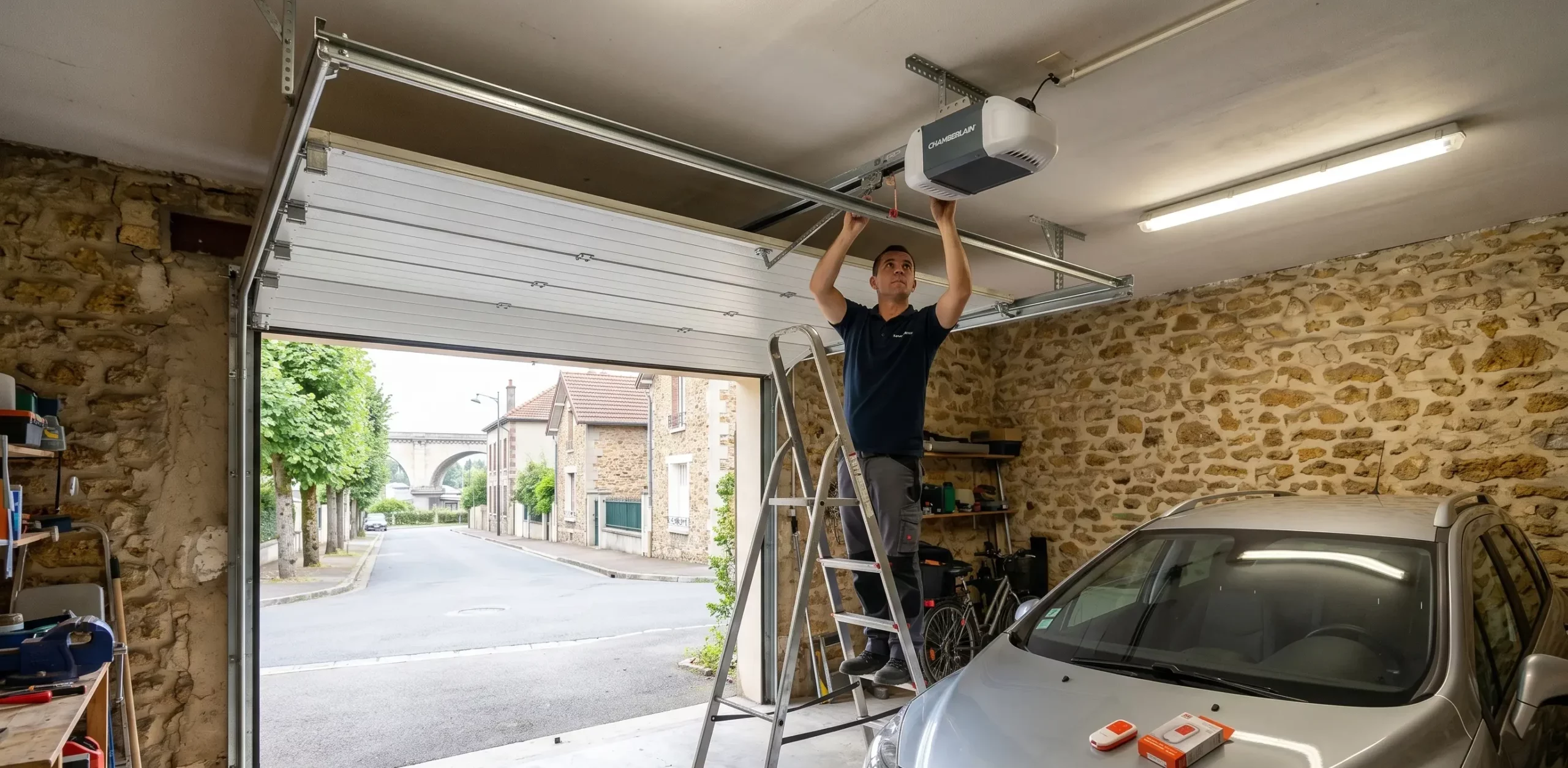 Motorisation de porte de garage à Vitry-sur-Seine