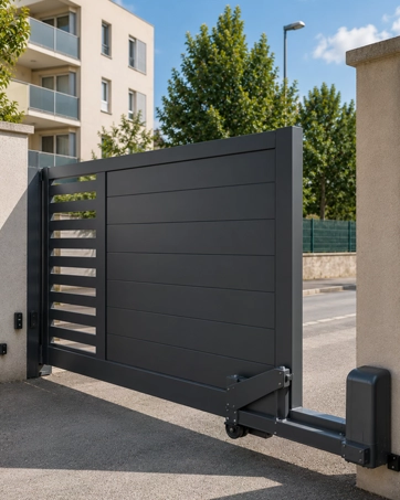 Entreprise service Pose et Installation portail à Les Mureaux 78 - CAS CONCRET (78130)