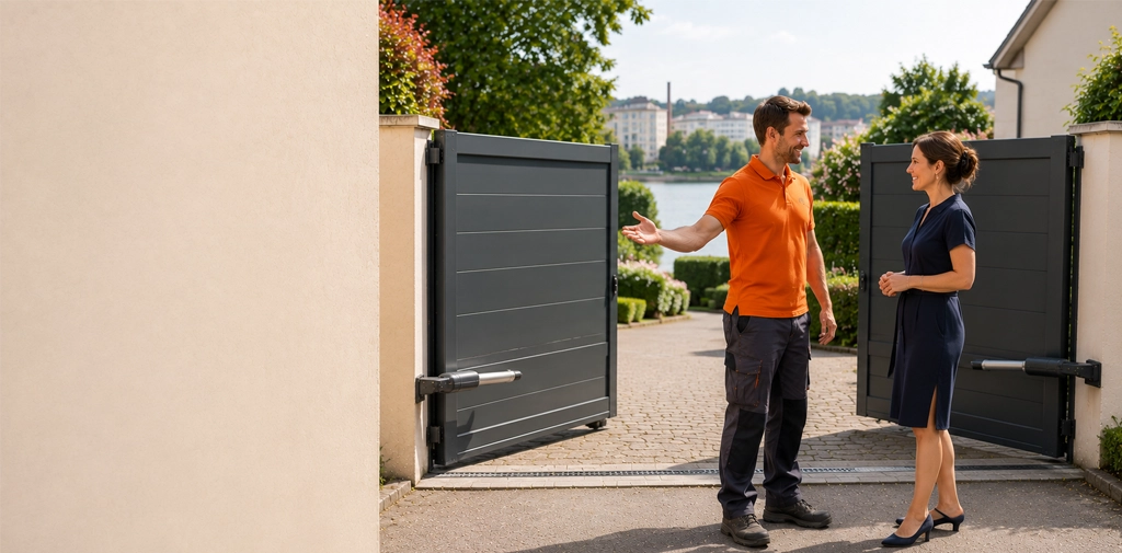 Artisan technique Pose et Installation portail à Les Mureaux 78 - NOS ENGAGEMENTS