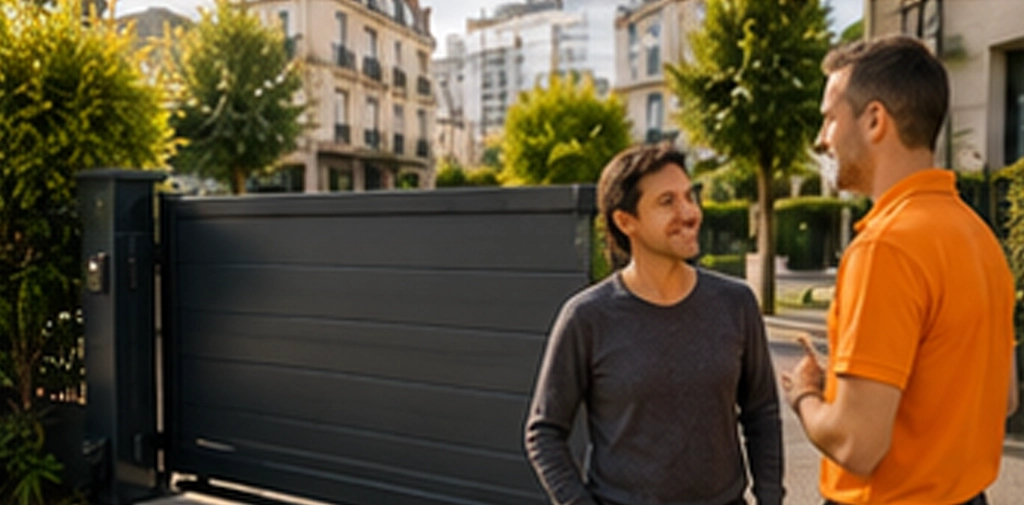 artisan technicien poseur engagement installation portail Nanterre, DB Assistance