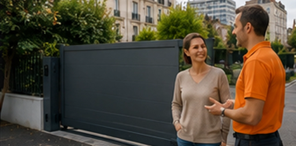 artisan technicien poseur Engagements installation portail Puteaux, DB Assistance