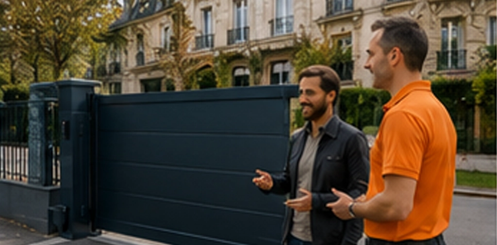 artisan technicien poseur Engagements installation portail Suresnes, DB Assistance