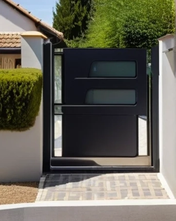Cas concret installation portail à Asnières-sur-Seine (92600)