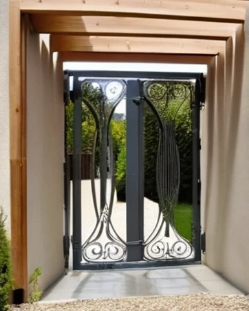 Cas concret installation portail à Châtillon (92320)