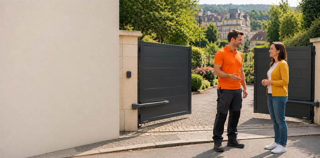 artisan technicien Pose et Installation portail à Louveciennes 78 - NOS ENGAGEMENTS