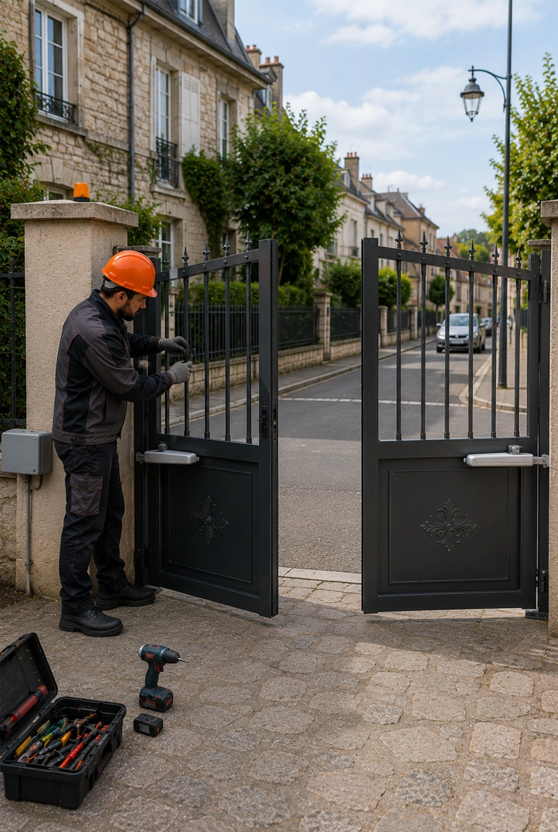 Artisan technicien Pose et Installation portail à Montigny le Bretonneux 78 - INSTALLATEUR (78180)