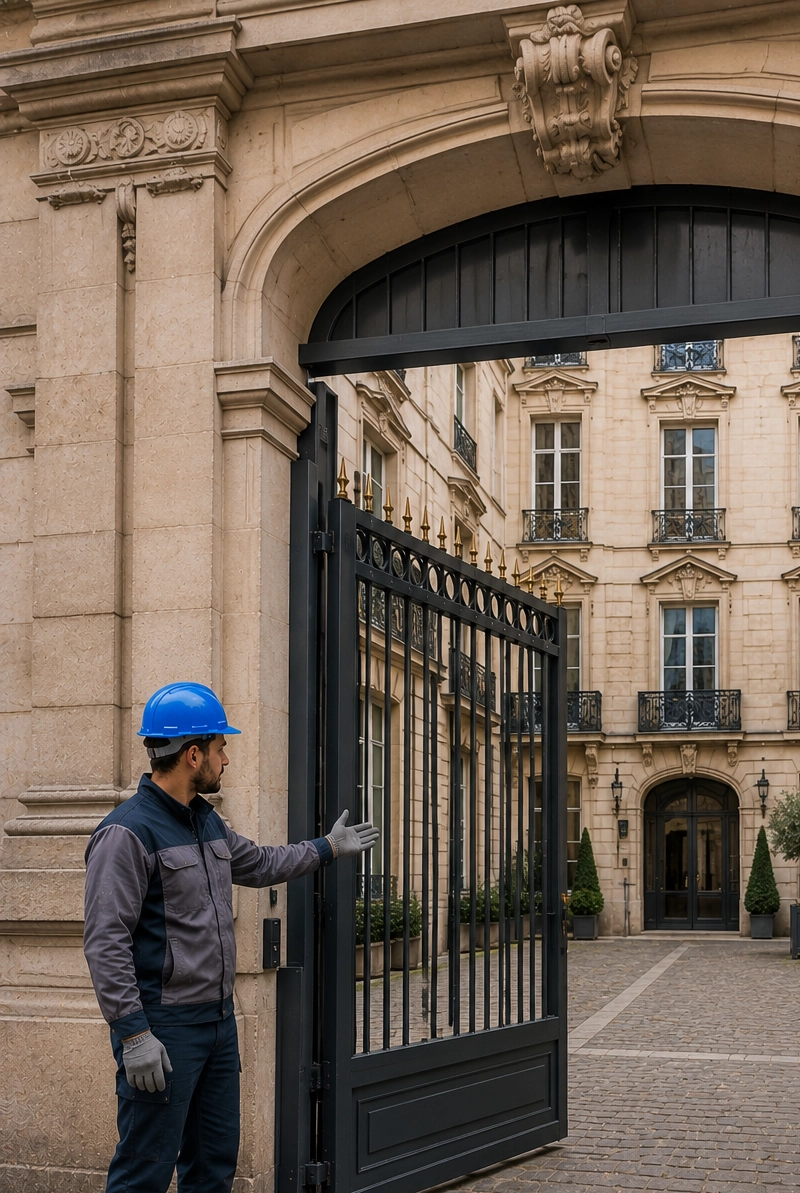 Pose et Installation portail à Paris tous les arrondissements 75 - Installateur Expert