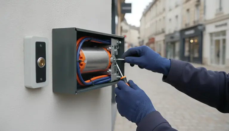 Motorisation de rideau métallique à Marly-le-Roi