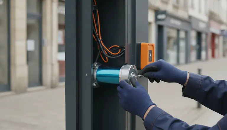 Motorisation de rideau métallique à Maurepas