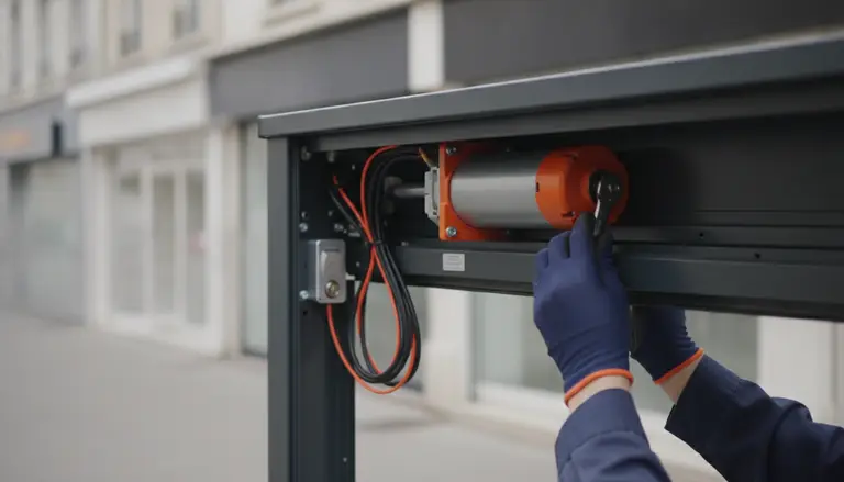 Motorisation de rideau métallique à Nanterre
