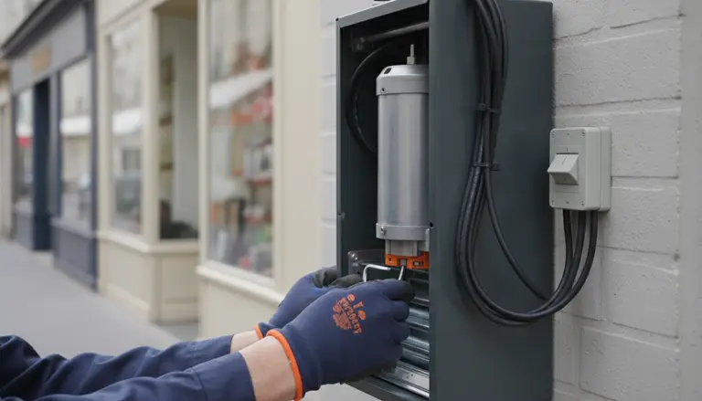 Motorisation de rideau métallique à Paris 3e
