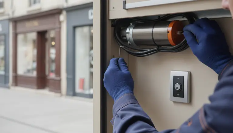 Motorisation de rideau métallique à Saint-Germain-en-Laye