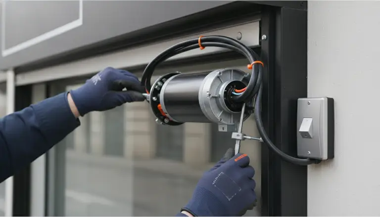Motorisation de rideau métallique à Suresnes