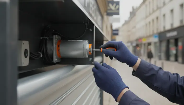 Motorisation de rideau métallique à Vélizy-Villacoublay