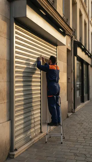 Dépannage rideau métallique à Boulogne-Billancourt (92100) · intervention rapide DB Assistance