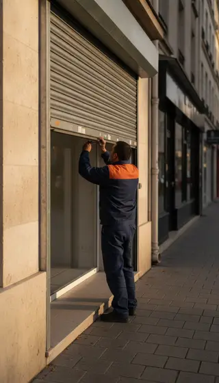 Dépannage rideau métallique à Courbevoie (92400) · intervention rapide DB Assistance
