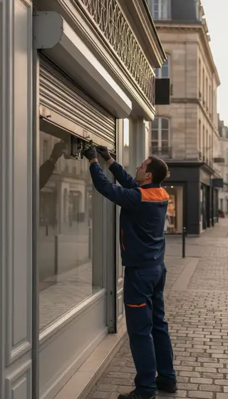 Dépannage rideau métallique à Houilles (78800) · intervention rapide DB Assistance