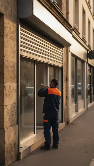 Dépannage rideau métallique à Issy-les-Moulineaux (92130) · intervention rapide DB Assistance