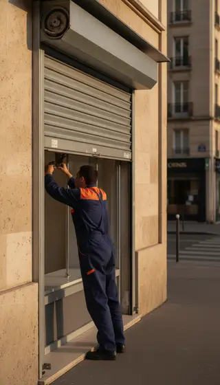 Dépannage rideau métallique à Levallois-Perret (92300) · intervention rapide DB Assistance