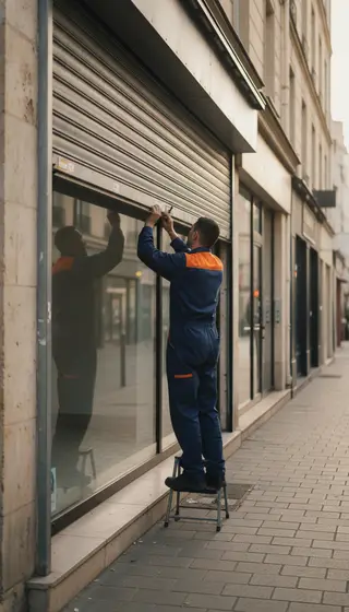 Dépannage rideau métallique à Nanterre (92000) · intervention rapide DB Assistance