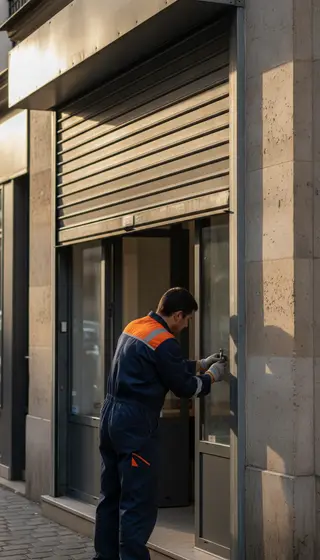 Dépannage rideau métallique à Paris 12e (75012) · intervention rapide DB Assistance