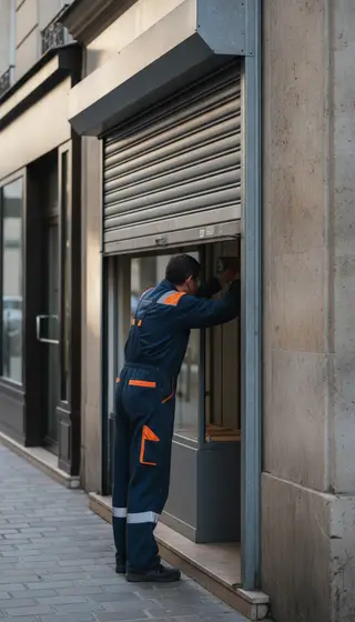 Dépannage rideau métallique à Paris 3e (75003) · intervention rapide DB Assistance
